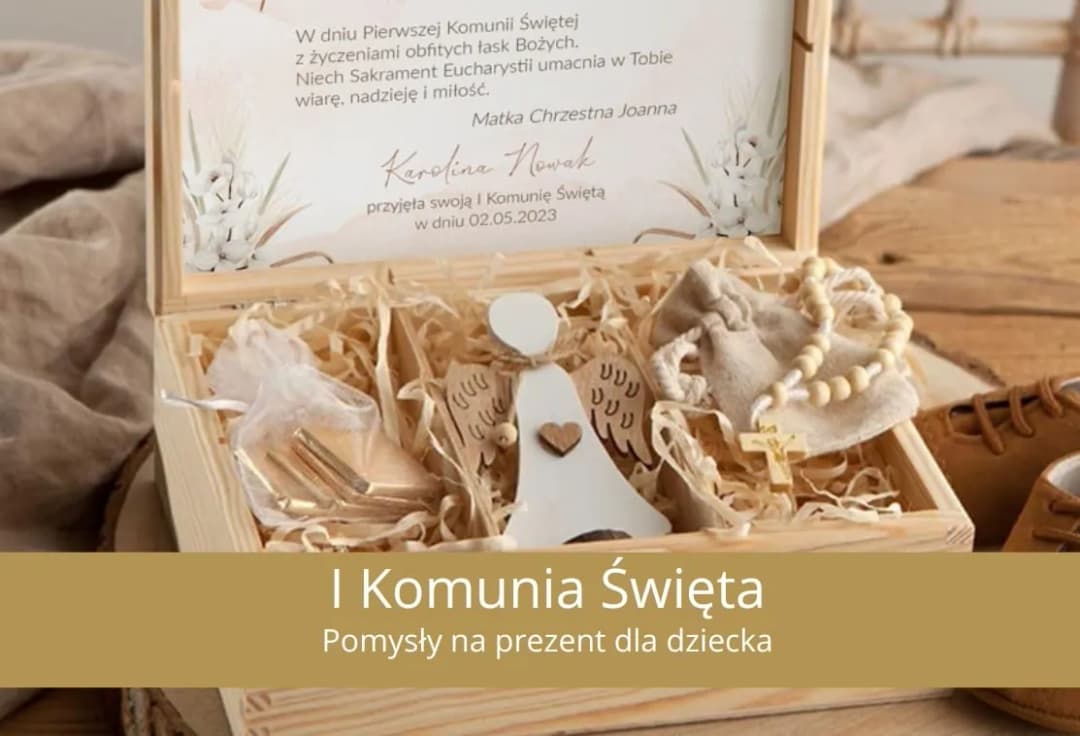 Prezent na komunię dla córki: Pomysły, które zachwycą!