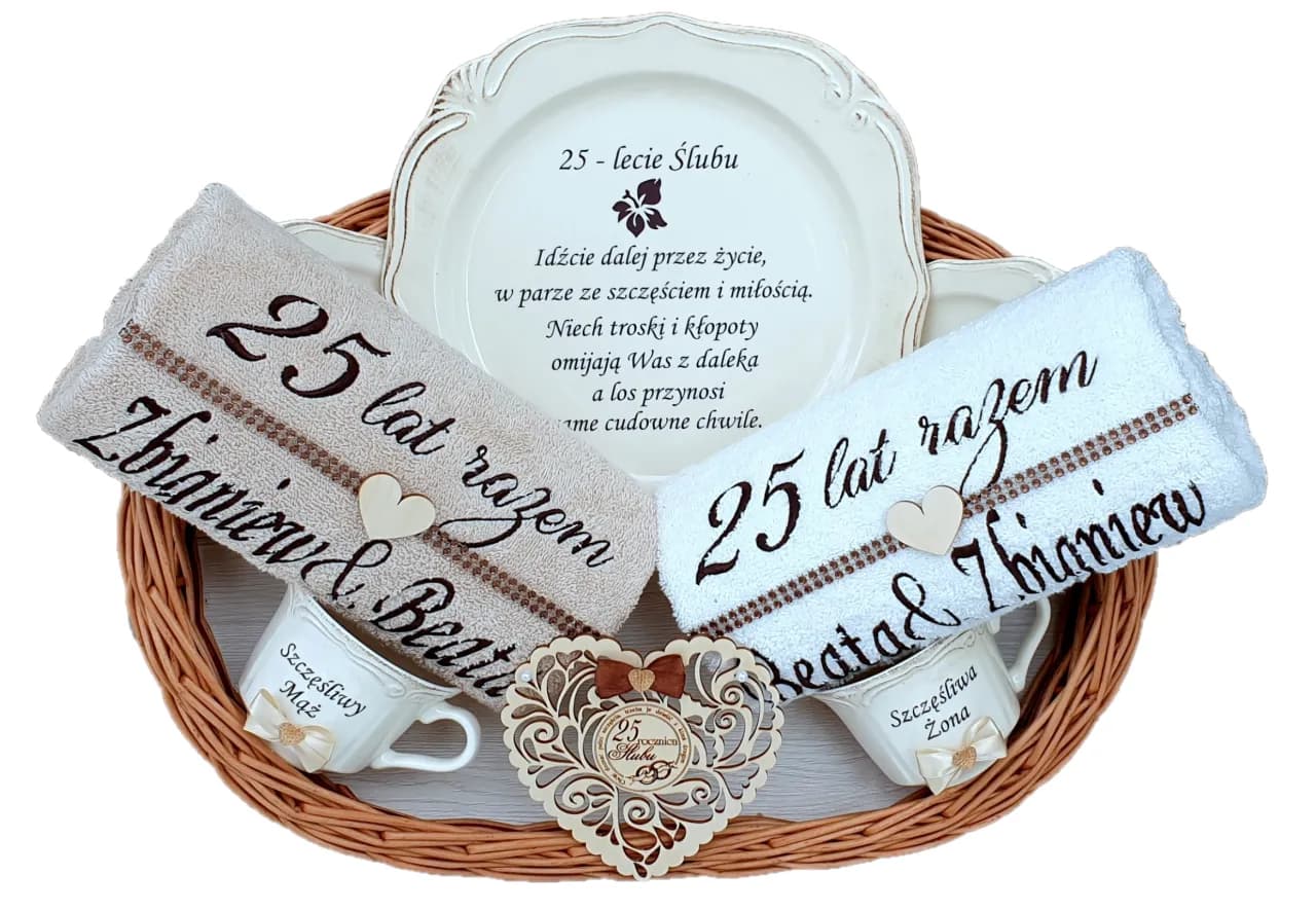 Idealny prezent na 25. rocznicę ślubu: Srebrne gody